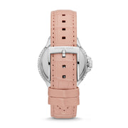  Shop Authentic Michael Kors Camille Three-Hand Crystals White Dial Pink Leather Strap Watch for Women - MK2963 - Luxxuri