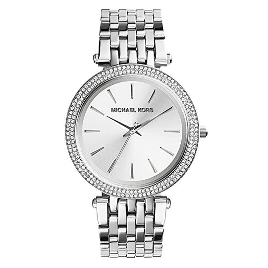  Shop Authentic Michael Kors Darci Silver Dial Silver Stainless Steel Strap Watch for Women - MK3364 - Luxxuri