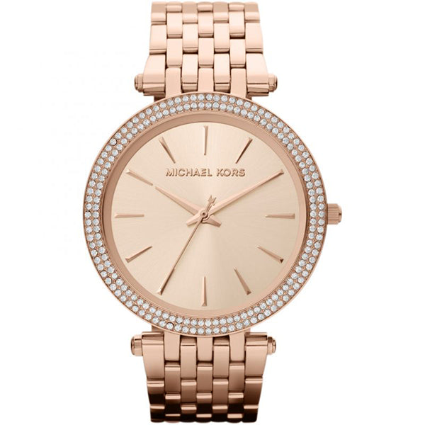  Shop Authentic Michael Kors Darci Rose Gold Dial Rose Gold Stainless Steel Strap Watch for Women - MK3366 - Luxxuri