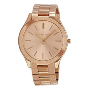  Shop Authentic Michael Kors Slim Runway Rose Gold Dial Rose Gold Steel Strap Watch for Women - MK3197 - Luxxuri