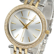  Shop Authentic Michael Kors Darci Silver Dial Two Tone Stainless Steel Strap Watch for Women - MK3215 - Luxxuri