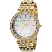  Shop Authentic Michael Kors Darci Mother of Pearl Dial Gold Steel Strap Watch for Women - MK3219 - Luxxuri