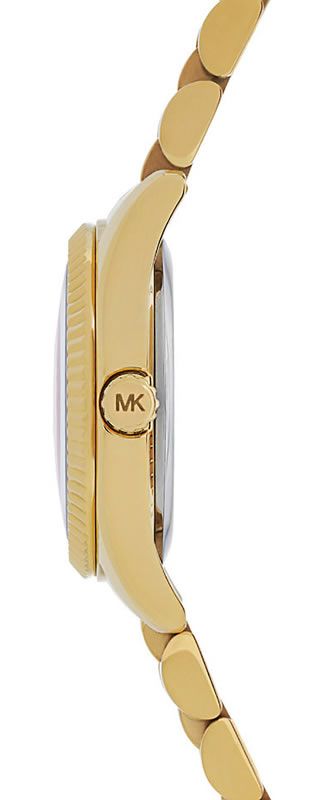  Shop Authentic Michael Kors Lexington Quartz Orange Dial Gold Steel Strap Watch For Women - MK3284 - Luxxuri