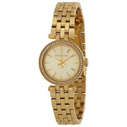  Shop Authentic Michael Kors Darci Gold Dial with Diamonds Gold Steel Strap Watch for Women - MK3295 - Luxxuri