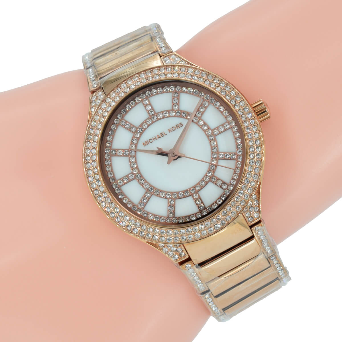  Shop Authentic Michael Kors Kerry Mother of Pearl Dial Rose Gold Steel Strap Watch for Women - MK3313 - Luxxuri