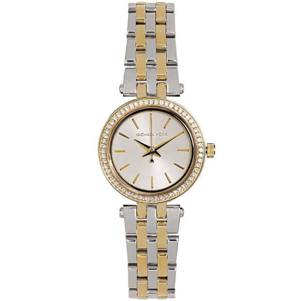  Shop Authentic Michael Kors Darci White Dial Two Tone Steel Strap Watch for Women - MK3323 - Luxxuri