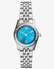  Shop Authentic Michael Kors Lexington Quartz Blue Dial Silver Steel Strap Watch For Women - MK3328 - Luxxuri