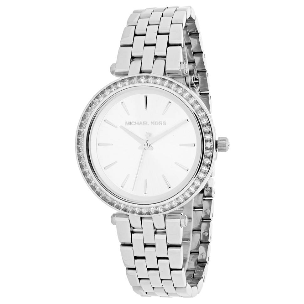  Shop Authentic Michael Kors Darci Silver Dial Silver Stainless Steel Strap Watch for Women - MK3364 - Luxxuri