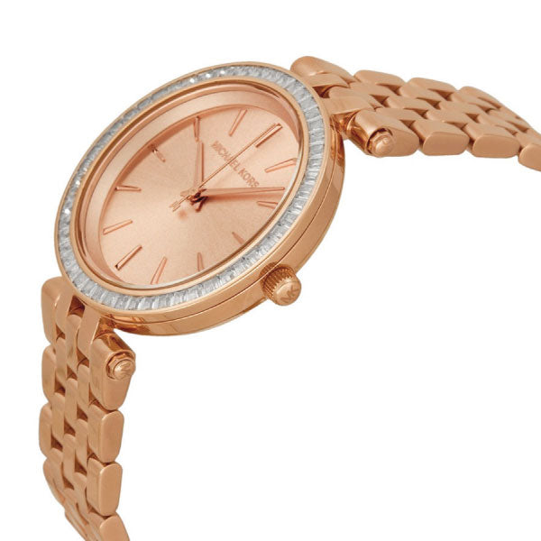  Shop Authentic Michael Kors Darci Rose Gold Dial Rose Gold Stainless Steel Strap Watch for Women - MK3366 - Luxxuri
