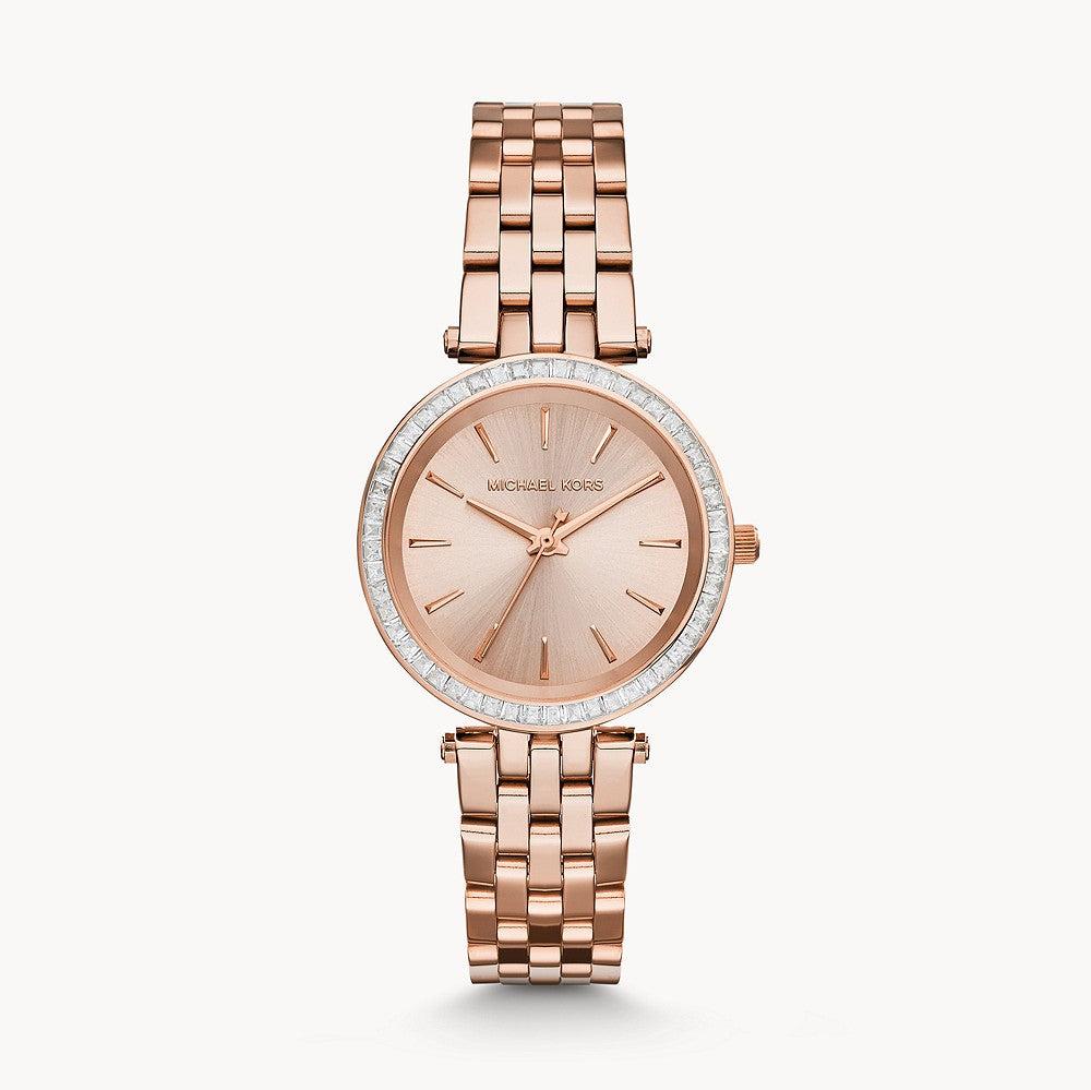  Shop Authentic Michael Kors Darci Rose Gold Dial Rose Gold Stainless Steel Strap Watch for Women - MK3366 - Luxxuri