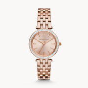 Shop Authentic Michael Kors Darci Rose Gold Dial Rose Gold Stainless Steel Strap Watch for Women - MK3366 - Luxxuri