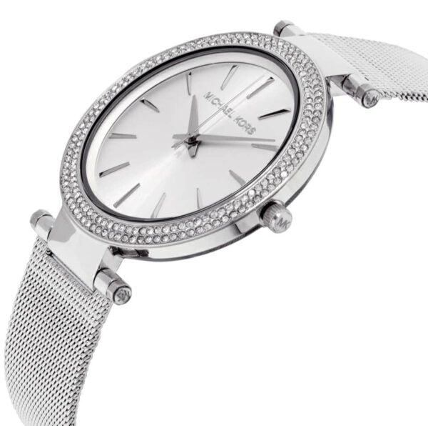  Shop Authentic Michael Kors Darci Silver Dial Silver Mesh Bracelet Watch for Women - MK3367 - Luxxuri