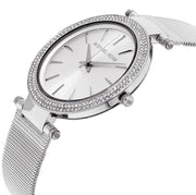  Shop Authentic Michael Kors Darci Silver Dial Silver Mesh Bracelet Watch for Women - MK3367 - Luxxuri