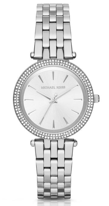  Shop Authentic Michael Kors Darci Silver Dial Silver Steel Strap Watch for Women - MK3429 - Luxxuri