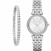  Shop Authentic Michael Kors Darci Silver Dial Silver Steel Strap Watch for Women - MK3429 - Luxxuri