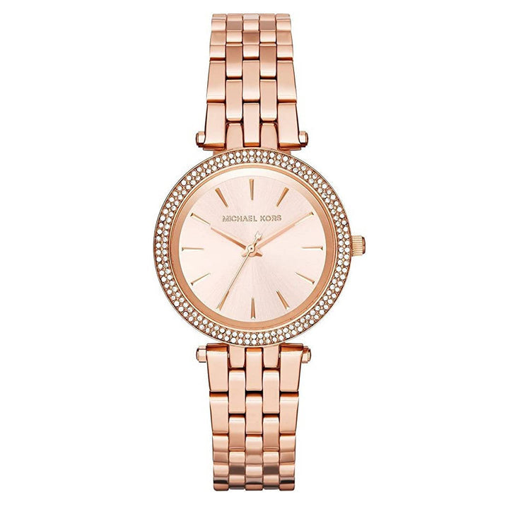  Shop Authentic Michael Kors Darci Rose Gold Dial Rose Gold Stainless Steel Strap Watch for Women - MK3366 - Luxxuri
