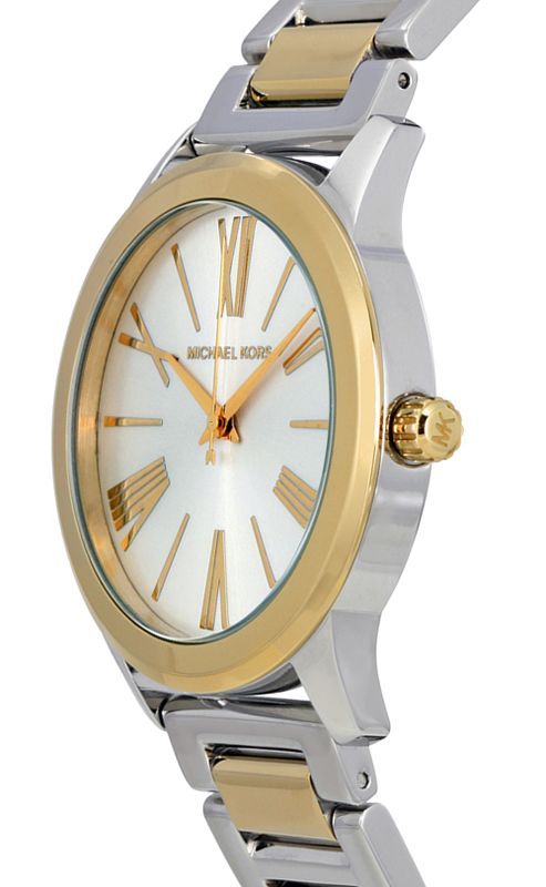  Shop Authentic Michael Kors Hartman Quartz White Dial Two Tone Steel Strap Watch For Women - MK3521 - Luxxuri