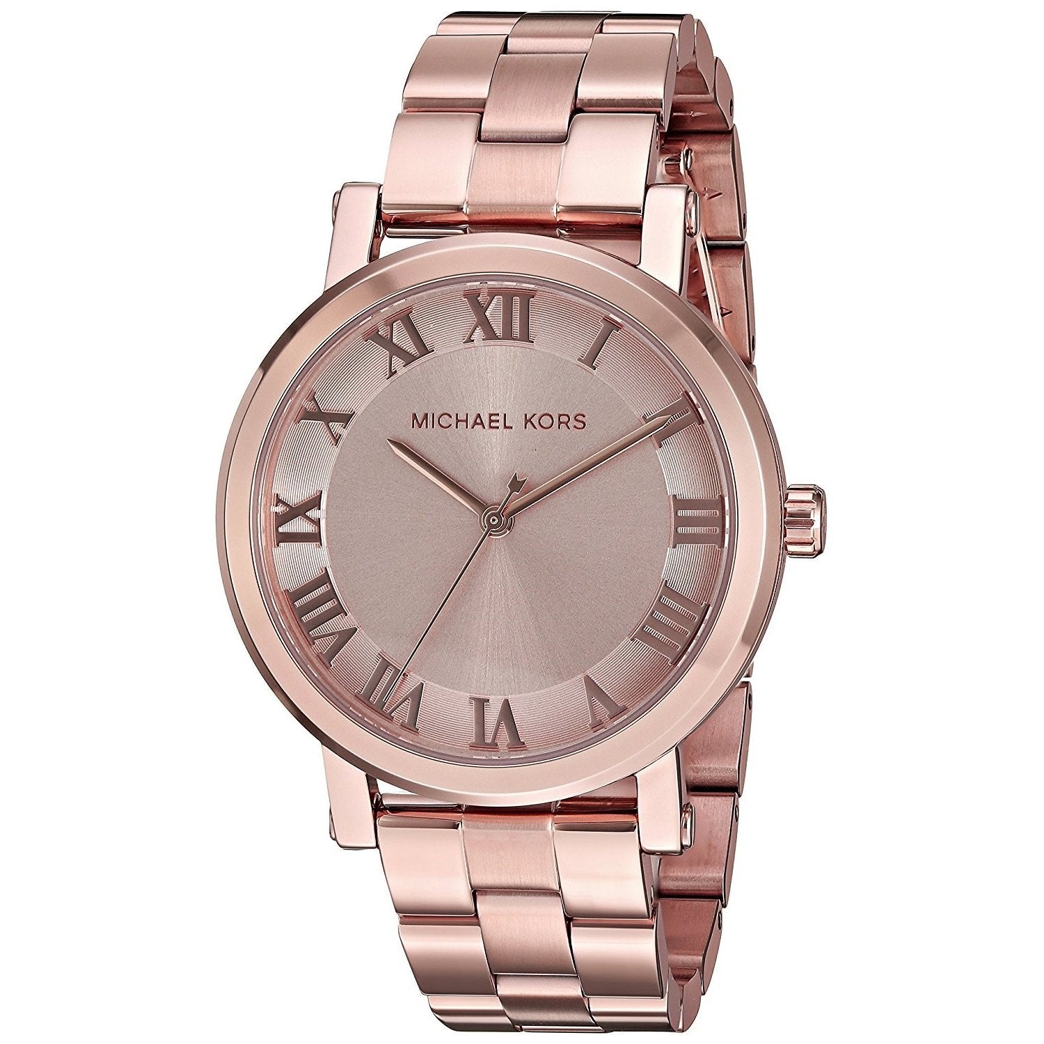  Shop Authentic Michael Kors Norie Rose Gold Dial Rose Gold Steel Strap Watch for Women - MK3561 - Luxxuri