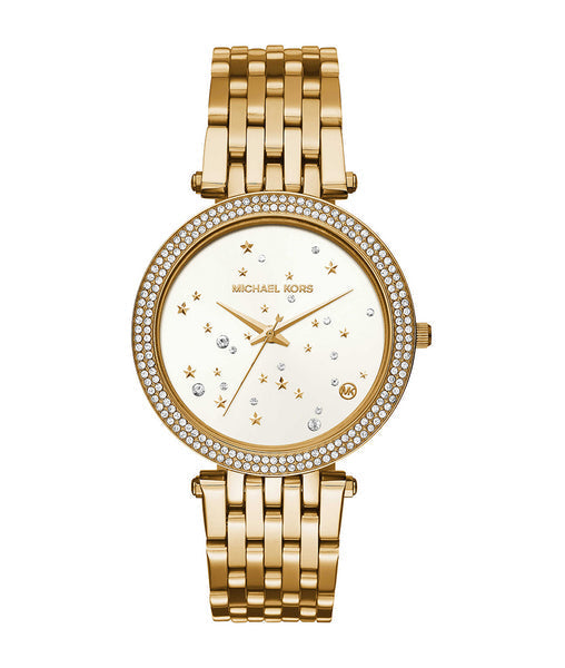  Shop Authentic Michael Kors Darci White Dial Gold Steel Strap Watch for Women - MK3727 - Luxxuri