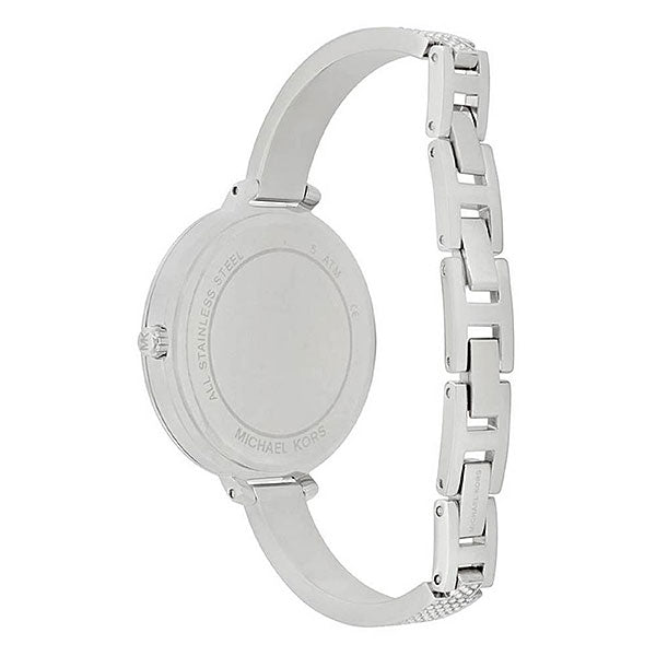  Shop Authentic Michael Kors Jaryn Quartz Silver Dial Silver Steel Strap Watch For Women - MK3783 - Luxxuri