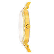  Shop Authentic Michael Kors Jaryn Quartz Gold Dial Gold Steel Strap Watch For Women - MK3784 - Luxxuri
