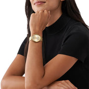  Shop Authentic Michael Kors Portia Gold Dial Gold Mesh Bracelet Watch for Women - MK3844 - Luxxuri