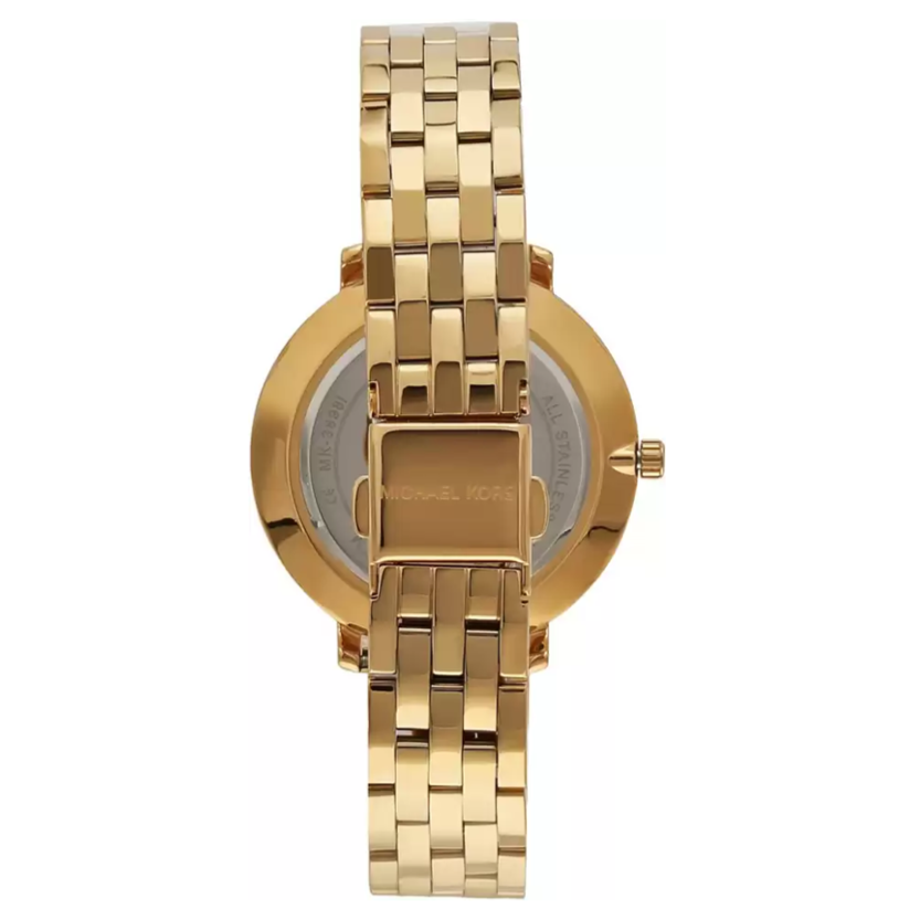  Shop Authentic Michael Kors Pyper Quartz Gold Dial Gold Steel Strap Watch For Women - MK3898 - Luxxuri