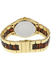  Shop Authentic Michael Kors Slim Runway Tortoise Shell Dial Two Tone Steel Strap Watch for Women - MK4284 - Luxxuri