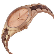  Shop Authentic Michael Kors Runway Rose Gold Dial Two Tone Steel Strap Watch for Women - MK4301 - Luxxuri