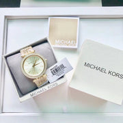  Shop Authentic Michael Kors Darci Gold Dial Gold Steel Strap Watch for Women - MK4325 - Luxxuri