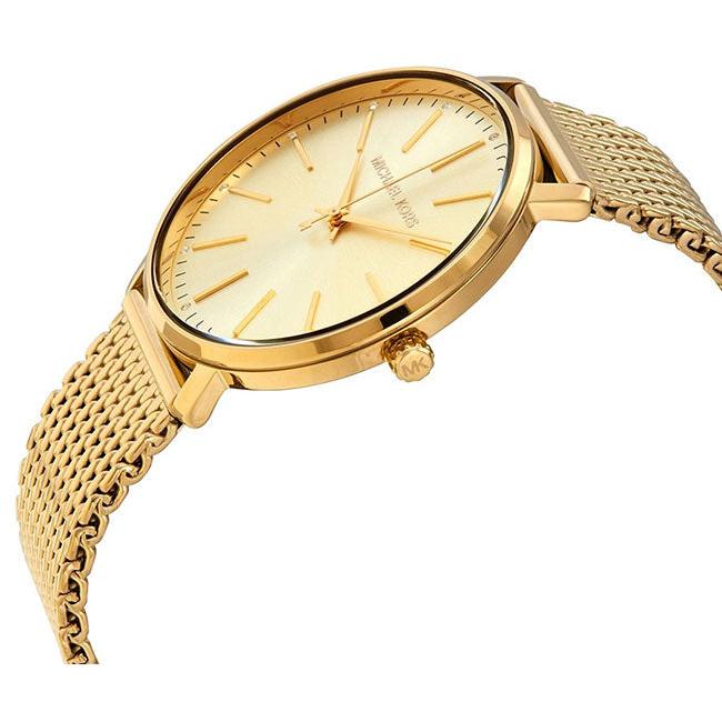  Shop Authentic Michael Kors Pyper Quartz Gold Dial Gold Mesh Strap Watch For Women - MK4339 - Luxxuri