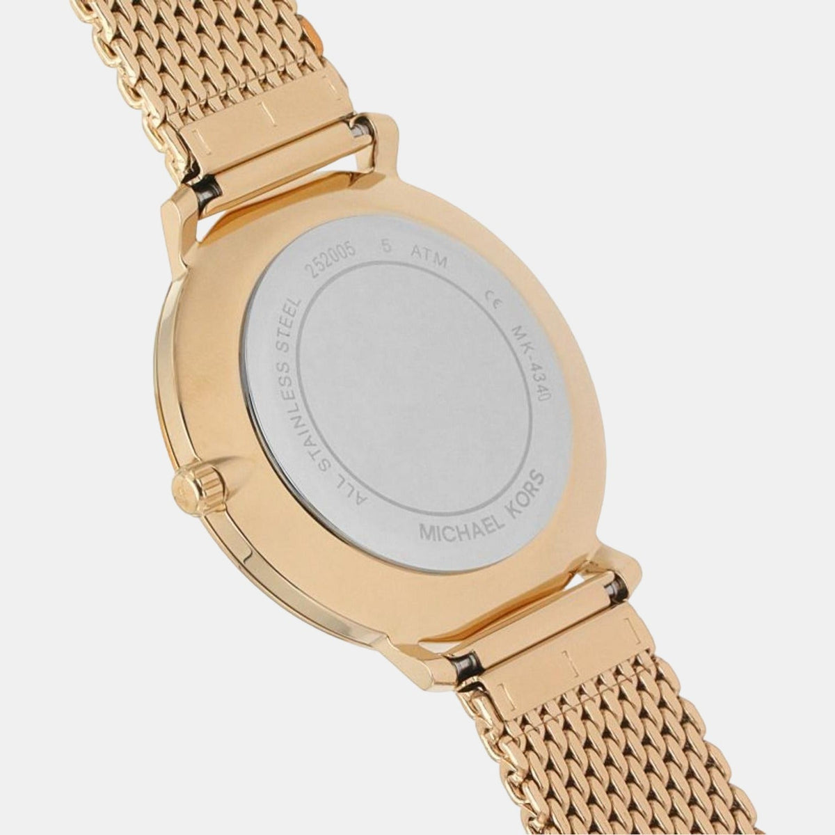  Shop Authentic Michael Kors Pyper Quartz Rose Gold Dial Rose Gold Mesh Strap Watch For Women - MK4340 - Luxxuri