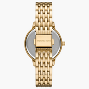  Shop Authentic Michael Kors Melissa Quartz Gold Dial Gold Steel Strap Watch for Women - MK4368 - Luxxuri
