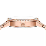  Shop Authentic Michael Kors Melissa Pave Quartz Rose Gold Dial Rose Gold Steel Strap Watch for Women - MK4372 - Luxxuri