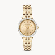 Shop Authentic Michael Kors Darci Analog Gold Dial Gold Steel Strap Watch For Women - MK4513 - Luxxuri