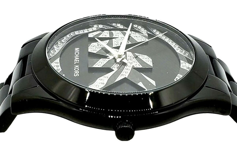  Shop Authentic Michael Kors Runway Quartz Black Dial Black Steel Strap Watch For Women - MK4562 - Luxxuri