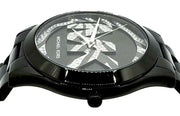  Shop Authentic Michael Kors Runway Quartz Black Dial Black Steel Strap Watch For Women - MK4562 - Luxxuri
