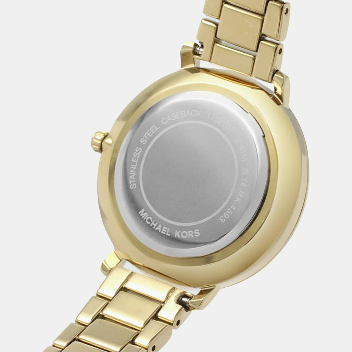  Shop Authentic Michael Kors Pyper Three-Hand Black Dial Gold Steel Strap Watch For Women - MK4593 - Luxxuri