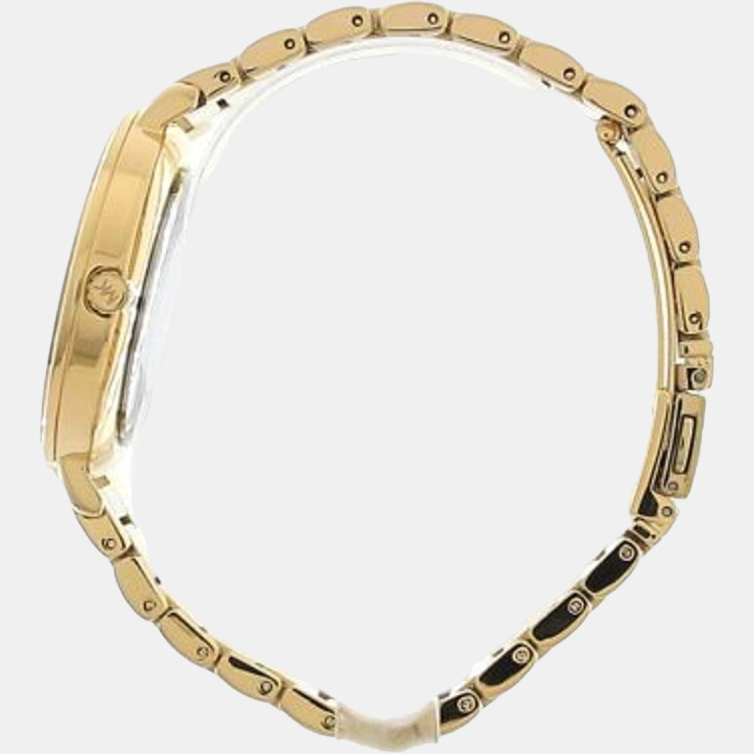  Shop Authentic Michael Kors Pyper Three-Hand Black Dial Gold Steel Strap Watch For Women - MK4593 - Luxxuri