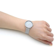  Shop Authentic Michael Kors Pyper Quartz Mother of Pearl White Dial Silver Mesh Strap Watch For Women - MK4618 - Luxxuri