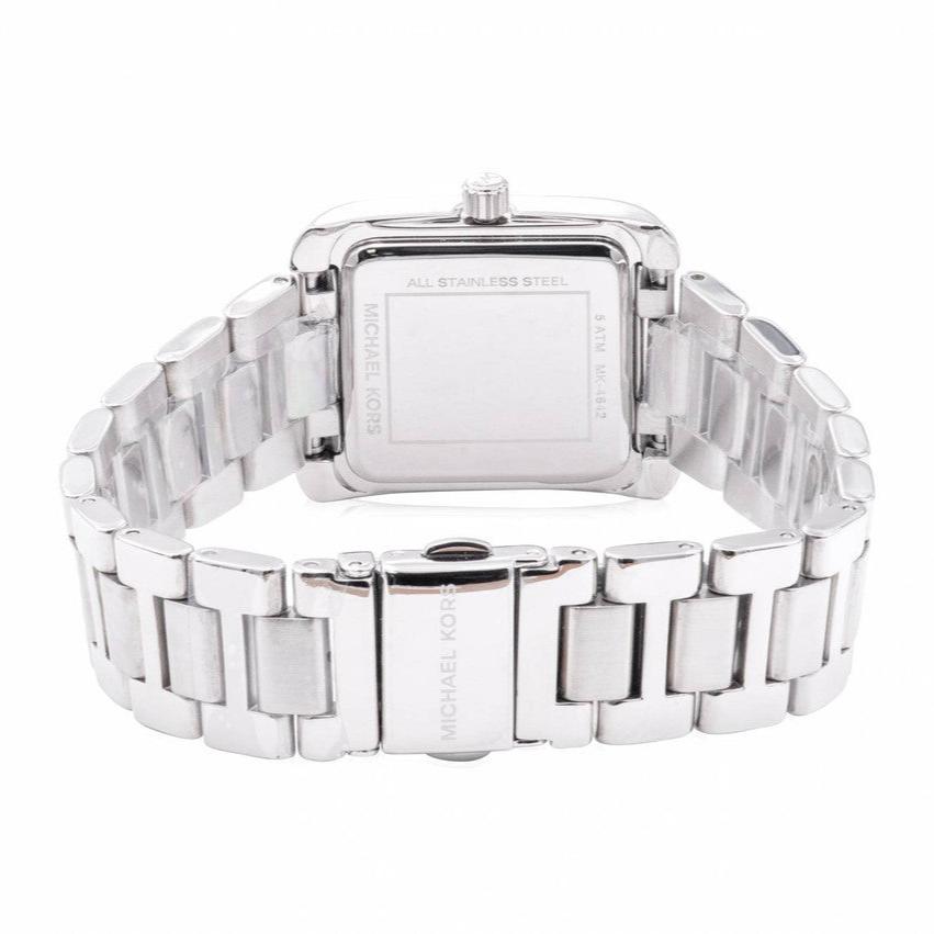 Shop Authentic Michael Kors Emery Three-Hand Crystals White Dial Silver Steel Strap Watch for Women - MK4642 - Luxxuri