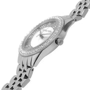  Shop Authentic Michael Kors Harlowe Three-Hand Quartz Silver Dial Silver Steel Strap Watch For Women - MK4708 - Luxxuri