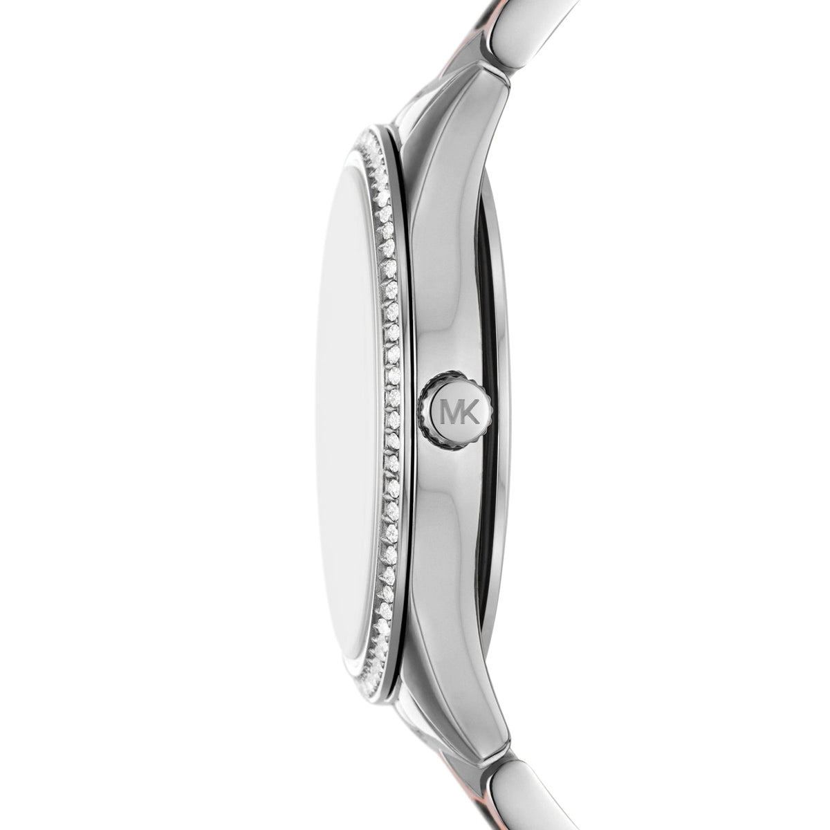  Shop Authentic Michael Kors Lauryn Three-Hand Blue Dial Two Tone Steel Strap Watch for Women - MK4738 - Luxxuri