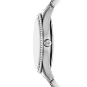  Shop Authentic Michael Kors Lauryn Three-Hand Blue Dial Two Tone Steel Strap Watch for Women - MK4738 - Luxxuri