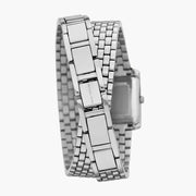  Shop Authentic Michael Kors Emery Pave Double Wrap White Dial Silver Steel Strap Watch for Women - MK4834 - Luxxuri