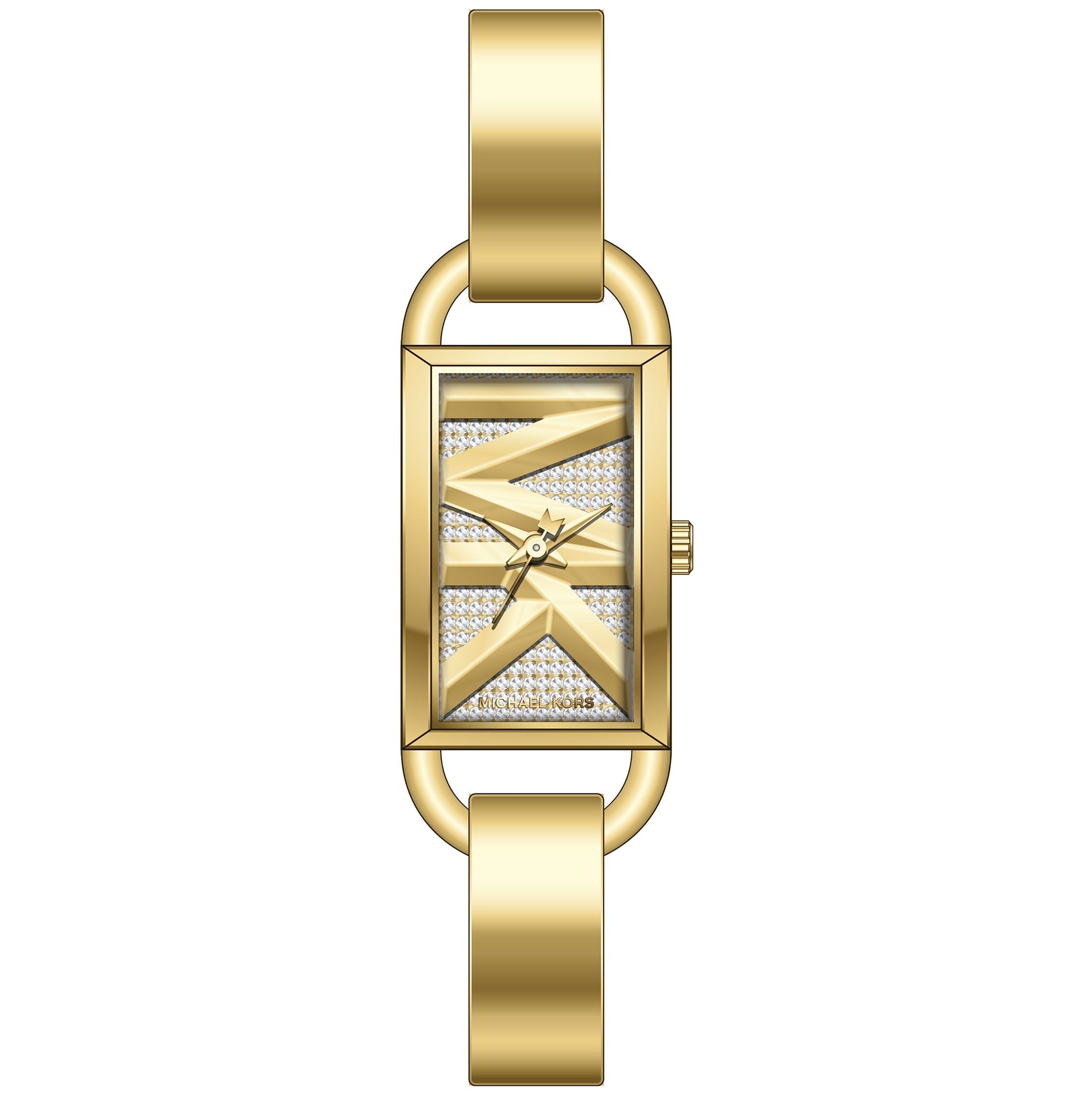  Shop Authentic Michael Kors Empire Analog Gold Dial Gold Steel Strap Watch for Women - MK4840 - Luxxuri