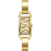  Shop Authentic Michael Kors Empire Analog Gold Dial Gold Steel Strap Watch for Women - MK4840 - Luxxuri