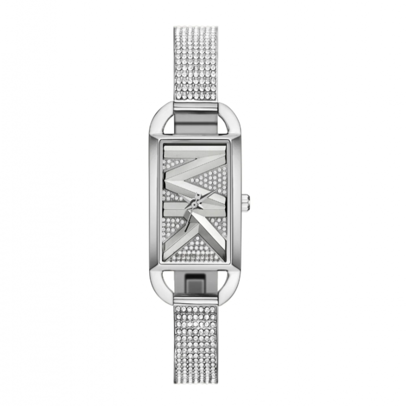  Shop Authentic Michael Kors Empire Three-Hand Silver Dial Silver Steel Strap Watch for Women - MK4841 - Luxxuri