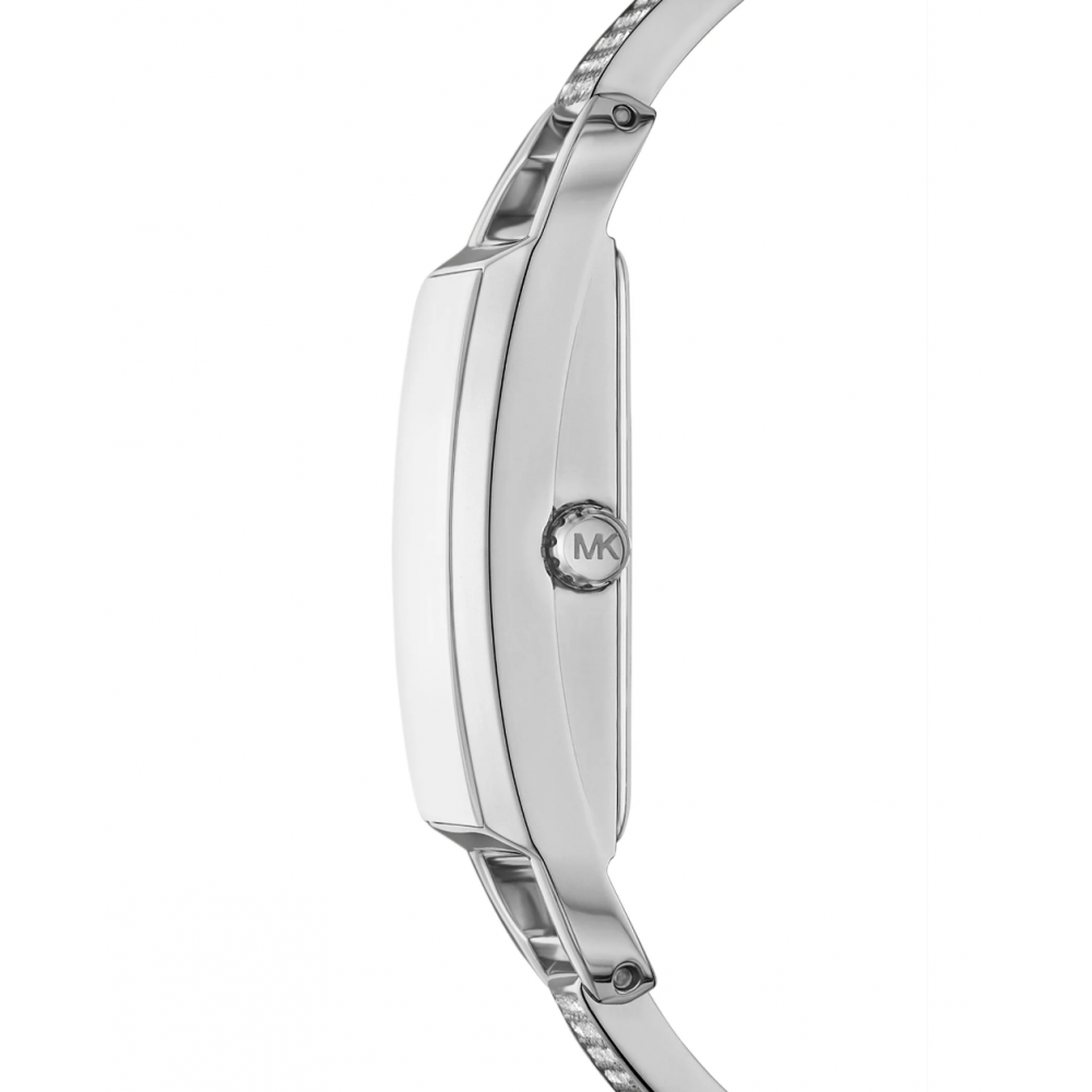  Shop Authentic Michael Kors Empire Three-Hand Silver Dial Silver Steel Strap Watch for Women - MK4841 - Luxxuri