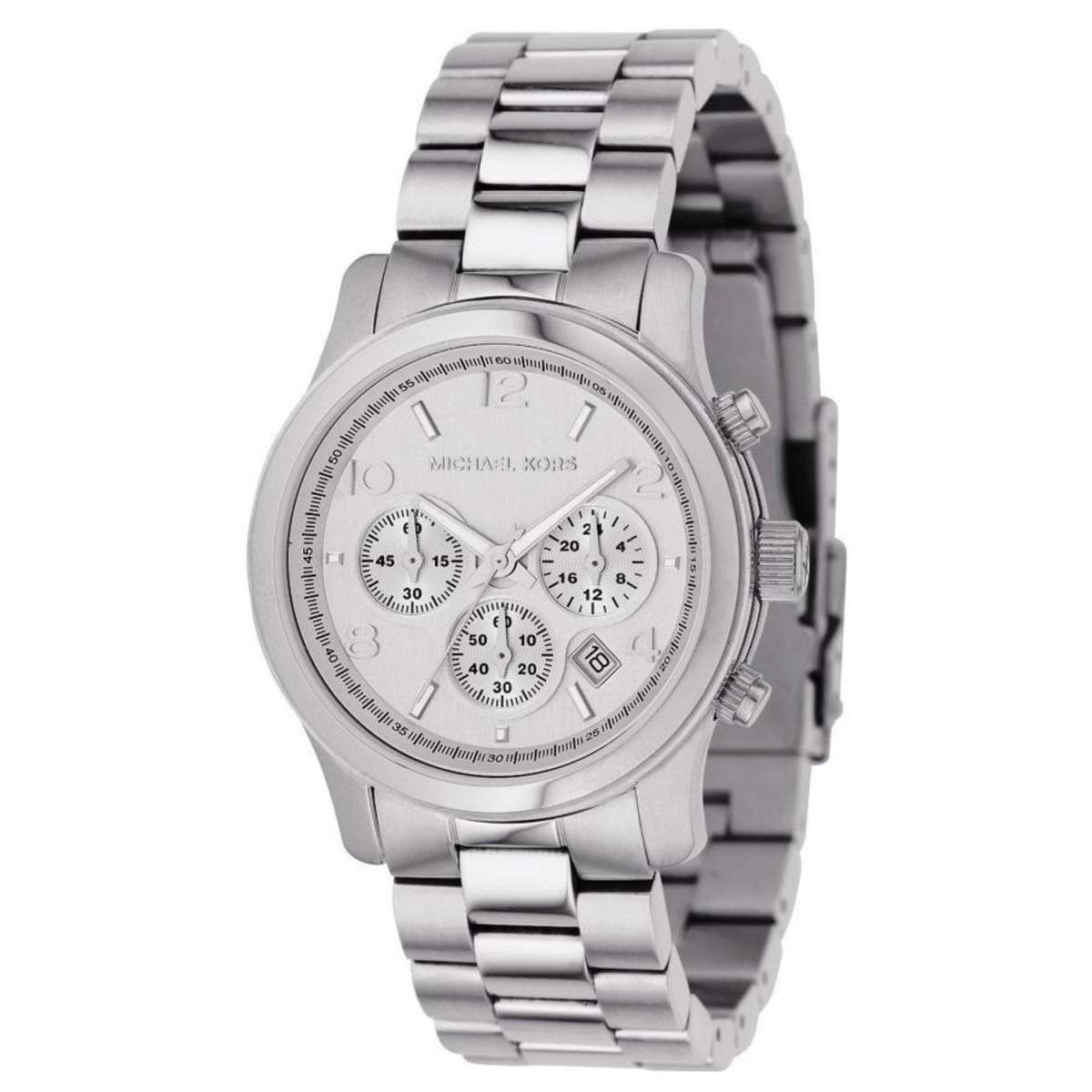  Shop Authentic Michael Kors Runway Silver Dial Silver Steel Strap Watch for Women - MK5076 - Luxxuri